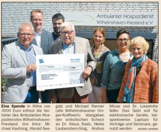 Wilhelmshavener Zeitung vom 07.06.2017