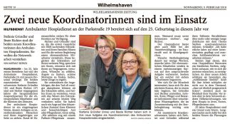 Wilhelmshavener Zeitung vom 03.02.2018
